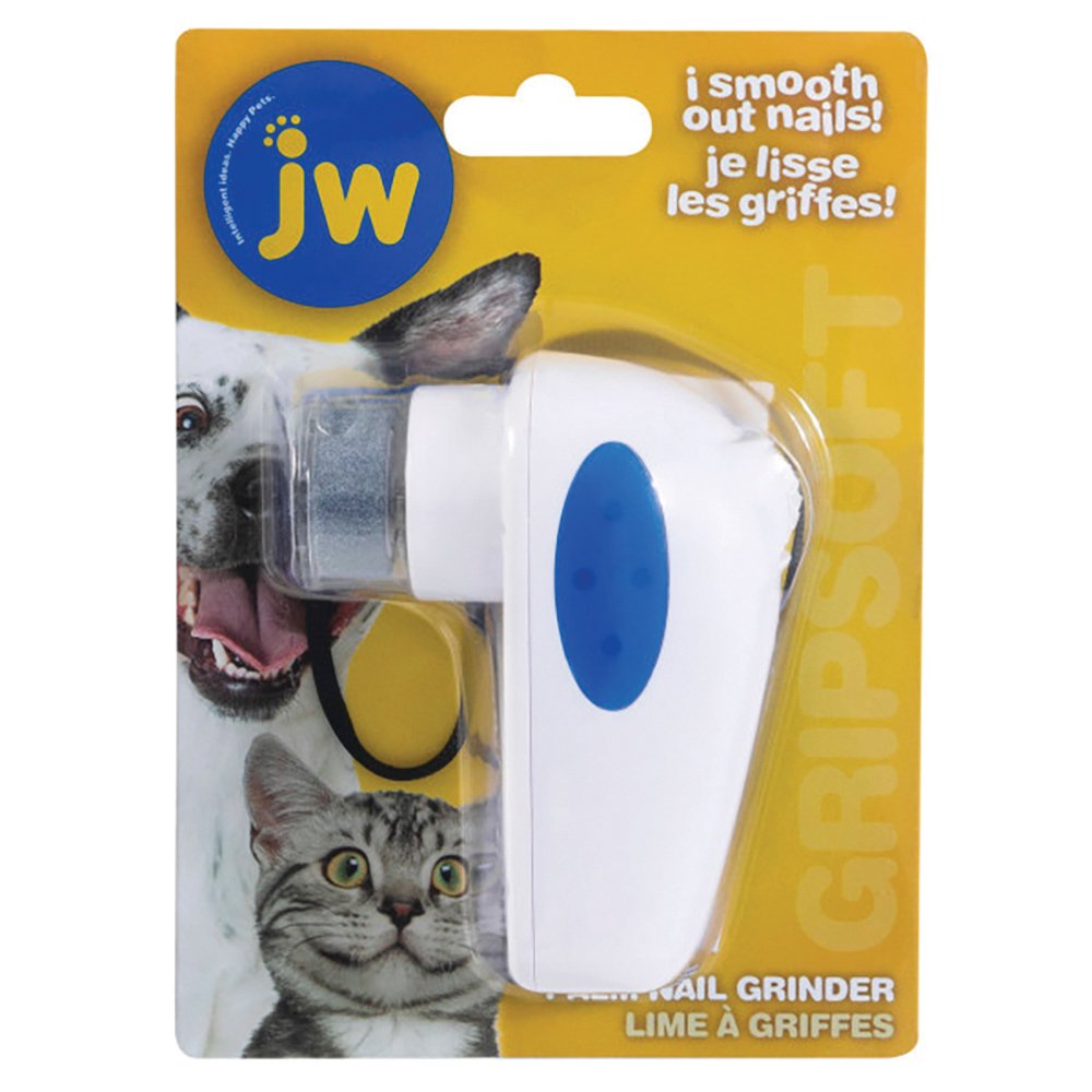 JW Gripsoft PALM NAIL GRINDER FOR PETS 17.5x12.5cm - Click to enlarge