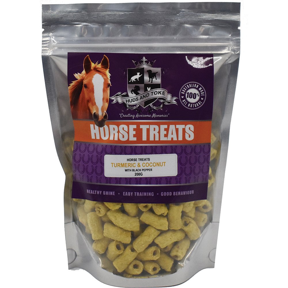 Huds and Toke HORSE TURMERIC AND COCONUT BIX 200g - Click to enlarge