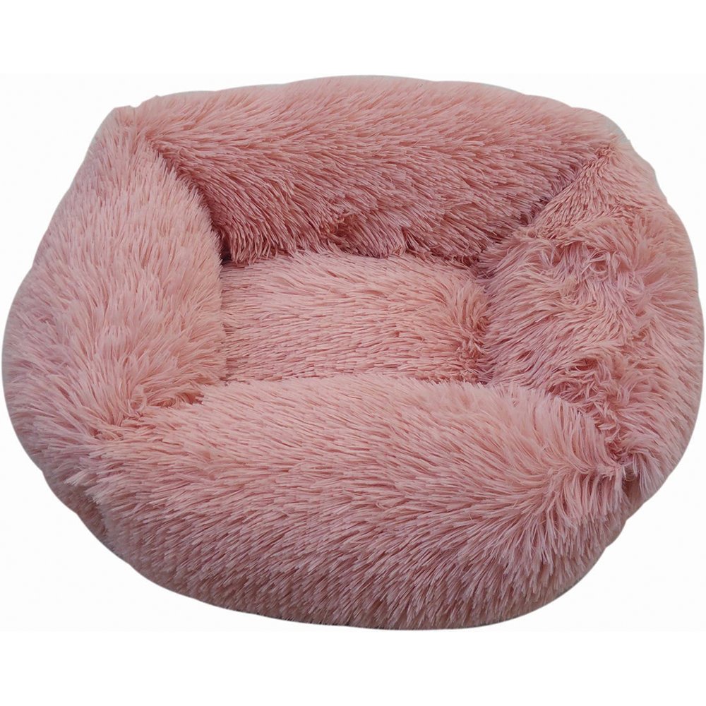 Snuggle Pals® CALMING RECTANGLE CUDDLER BED Pink - Small 55x45cm - Click to enlarge