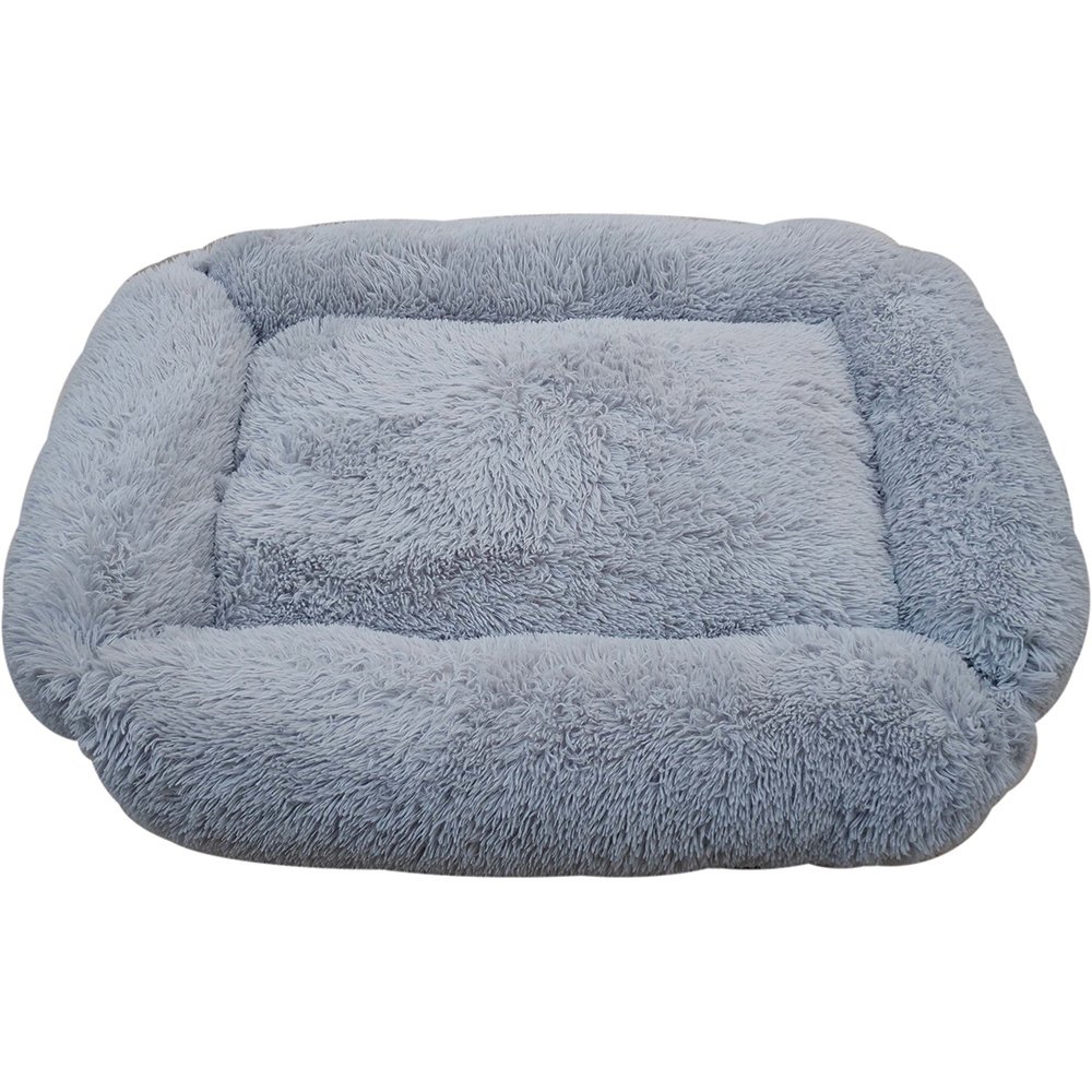 Snuggle Pals® CALMING RECTANGLE CUDDLER BED Grey - Xlarge 110x90cm