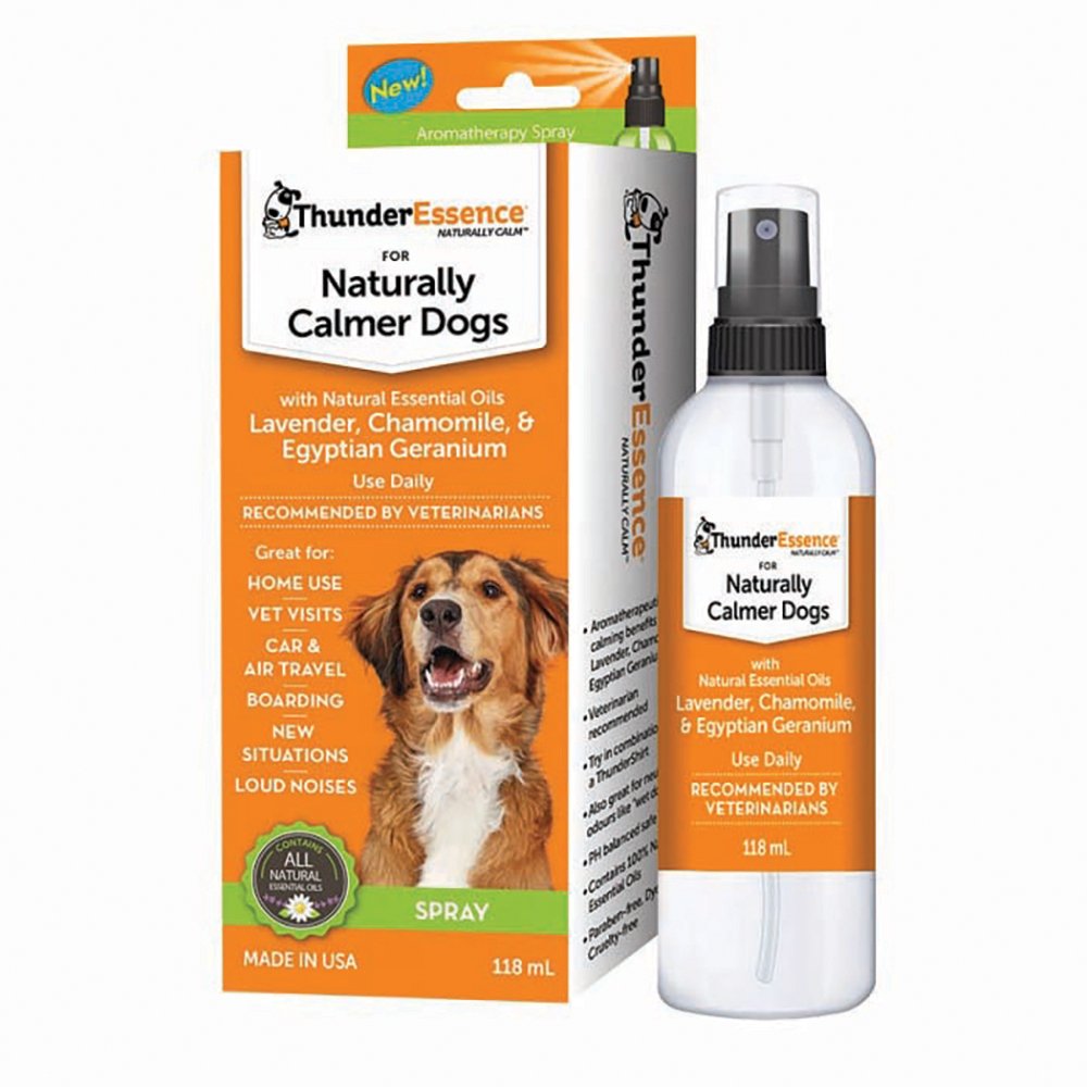 ThunderEssence CALMING ESSENTIAL OIL AROMATHERAPY SPRAY FOR DOGS 118ml - Click to enlarge