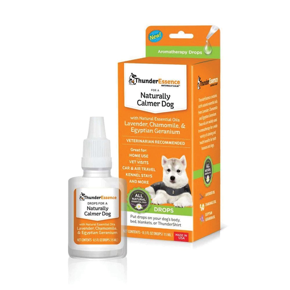 ThunderEssence CALMING ESSENTIAL OIL AROMATHERAPY DROPS FOR DOGS 15ml - Click to enlarge