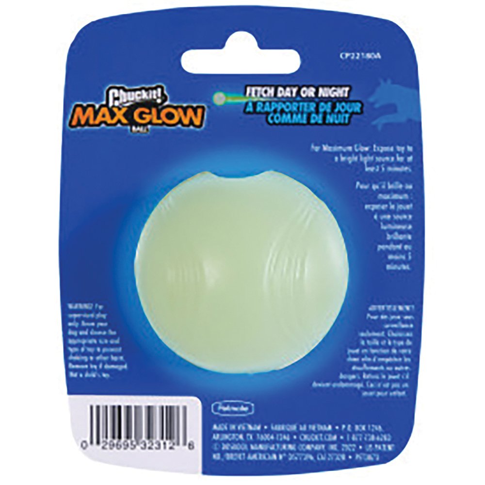 Chuckit! MAX GLOW BALL Small 5cm - 1pk