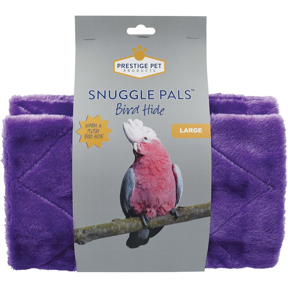Prestige SNUGGLE PALS BIRD HIDE Large - Purple (22H x 17W x 30D) - Click to enlarge
