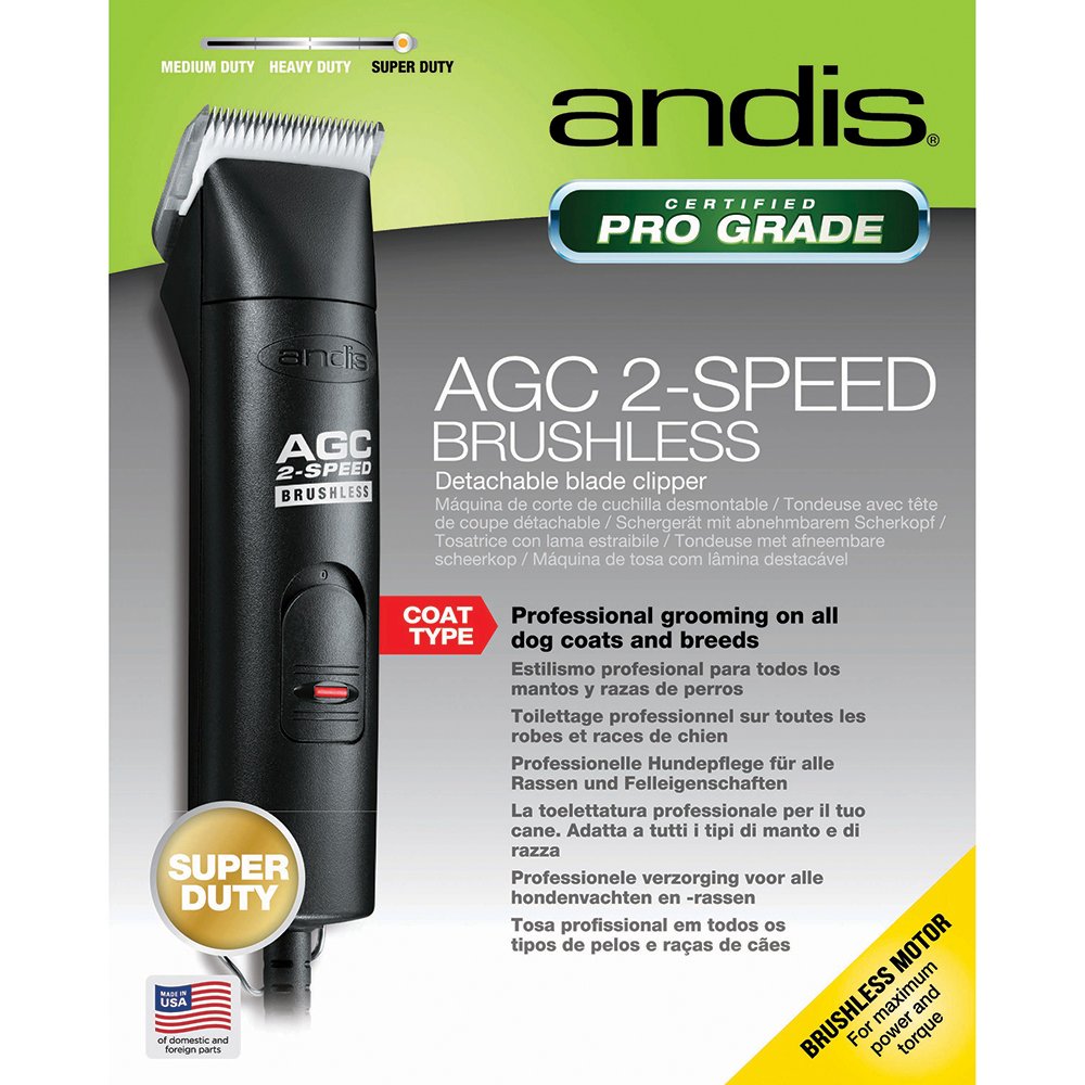 Andis CLIPPER AGC 2-SPEED Black - Click to enlarge