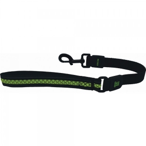 Scream REFLECTIVE BUNGEE LEASH WITH PADDED HANDLE Loud Green 2.5x55cm