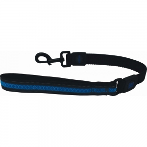 Scream REFLECTIVE BUNGEE LEASH WITH PADDED HANDLE Loud Blue 2.5x55cm