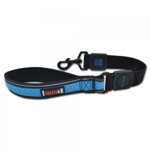Scream REFLECTIVE BUNGEE LEASH WITH PADDED HANDLE Loud Blue 3.8x55cm - Click for more info