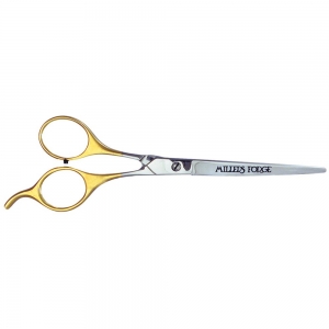 Millers Forge STAINLESS SHEARS 6.5" (16.5cm) CURVED BLUNT TIP - Click for more info