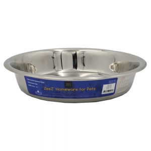 ZEEZ STAINLESS STEEL PUPPY PAN - 8" (20cm) - 1L - Click for more info