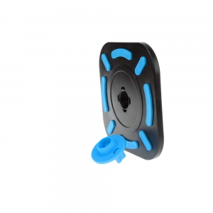 Scream LICK ENRICHMENT MAT FOR CRATE/CAGE - SQUARE Loud Blue 18x18cm