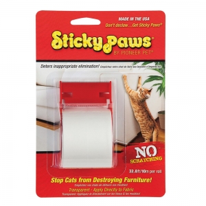 Sticky Paws On-a-ROLL! 10metres (5cm wide x 10m long)