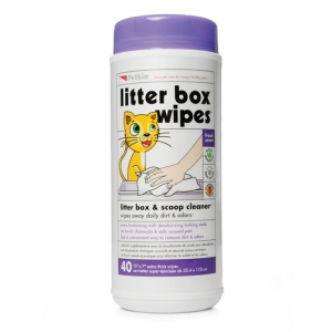 Petkin LITTER BOX WIPES 40pk - Click for more info