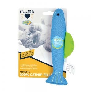 Cosmic CATNIP FILLED TOY FISH 16.5cm - Click for more info
