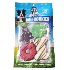 Huds and Toke CHRISTMAS DOGGY COOKIE MIX 4pk (Assorted sizes)