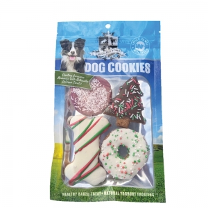Huds and Toke CHRISTMAS DOGGY COOKIE MIX 4pk (Assorted sizes)