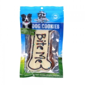 Huds and Toke BITE ME LARGE BONE COOKIE 1pk - 14cm - Click for more info