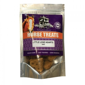 Huds and Toke HORSE LITTLE LOVE HEART COOKIES 100g