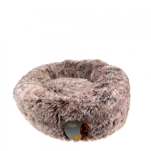 Snuggle Pals® CALMING CUDDLER BED - Ombre Brown 60cm - Click for more info