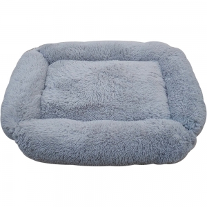 Snuggle Pals® CALMING RECTANGLE CUDDLER BED Grey - Xlarge 110x90cm - Click for more info