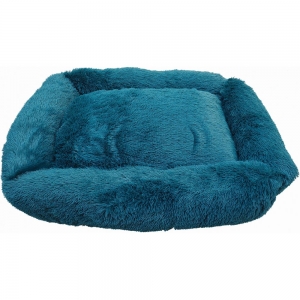 Snuggle Pals® CALMING RECTANGLE CUDDLER BED Peacock - XXL 120x100cm - Click for more info