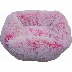 Snuggle Pals CALMING RECTANGLE CUDDLER BED Ombre Pink - Small 55x45cm