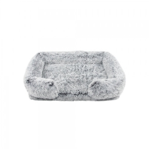 Snuggle Pals CALMING FOAM BASE LOUNGER Ombre Grey - Small 50x40x14cm