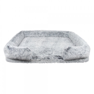 Snuggle Pals® CALMING FOAM BASE LOUNGER Ombre Grey - Xlarge 120x80x20cm - Click for more info