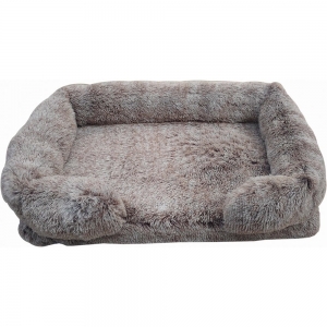Snuggle Pals® CALMING FOAM BASE LOUNGER Ombre Brown - Large 100x60x18cm - Click for more info