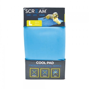 Scream COOL PAD Loud Blue Large 90x50cm - Click for more info