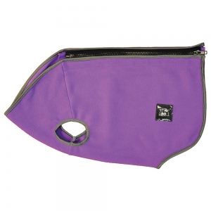ZEEZ COZY FLEECE DOG VEST S1 (19cm) Pearly Purple
