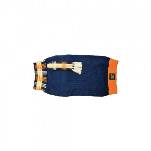 ZEEZ KNITTED SWEATER w/SCARF X-Small 22cm - Navy - Click for more info