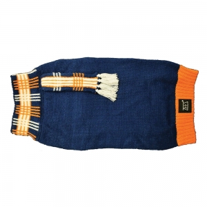 ZEEZ KNITTED SWEATER w/SCARF X-Large 45cm - Navy - Click for more info