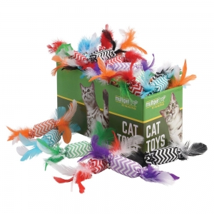 Multipet CANDY CRACKLE CAT TOY Asstd. Colours PDQ 30pc - Click for more info