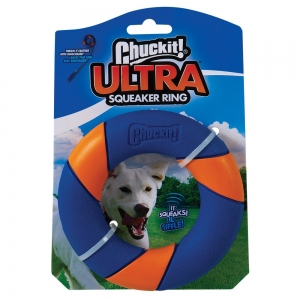 Chuckit! ULTRA SQUEAKER RING 12x2.5cm - Click for more info
