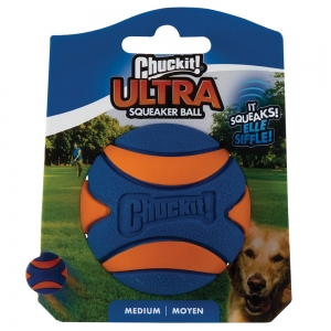 Chuckit! ULTRA SQUEAKER BALL Medium 6cm - 1pk - Click for more info