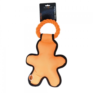 Scream® CROSS ROPES TUG MAN Loud Orange 35cm - Click for more info