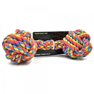 Scream ROPE FIST DUMBBELL DOG TOY 10x30cm