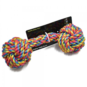 Scream ROPE FIST DUMBBELL DOG TOY 10x30cm