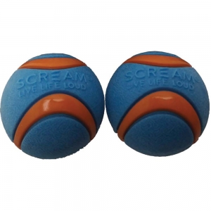 Scream ELITE BALL Loud Blue & Orange 2pk - Small 5cm