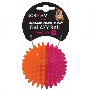 Scream GALAXY BALL Loud Pink/ Orange - Medium 8.4cm - Click for more info
