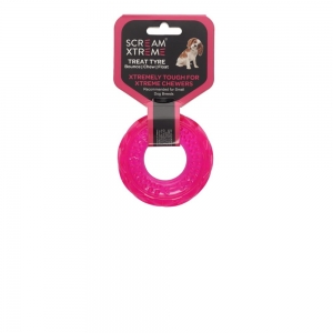 Scream Xtreme TREAT TYRE Loud Pink - Small 9x3cm - Click for more info