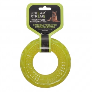 Scream Xtreme TREAT TYRE Loud Green - XL 17x5cm - Click for more info