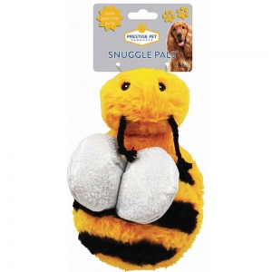 Snuggle Pals PLUSH BETTY BEE w/SQUEAKER BALL 20x13cm