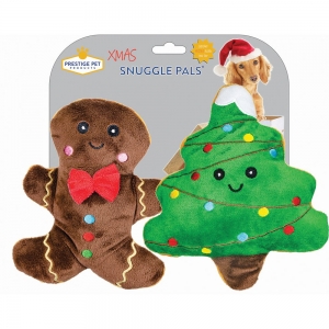 Snuggle Pals®CHRISTMAS PLUSH CHRISTMAS COOKIES 15cm - 2pk - Click for more info