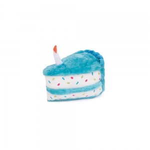 ZippyPaws BIRTHDAY CAKE  BLUE 17.5x15cm - Click for more info