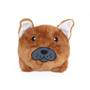 ZippyPaws SQUEAKIE BUNS FRENCH BULLDOG 17.5x20x10cm - Click for more info