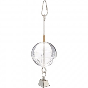 Featherland Paradise FORAGING SPHERE WITH BELL 25x7.5cm