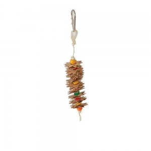Featherland Paradise BIRD TOY SALINA 1 Small 16.5x4cm - Click for more info