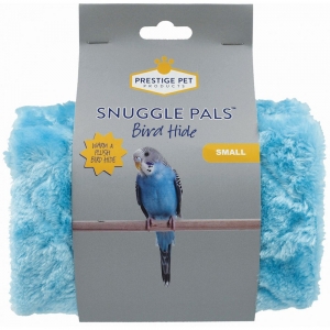 Prestige SNUGGLE PALS BIRD HIDE Small - Blue (11H x 10W x 17.5D) - Click for more info
